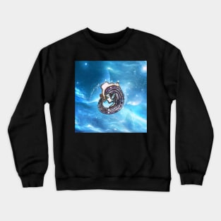 Zodiac sign aquarius Crewneck Sweatshirt